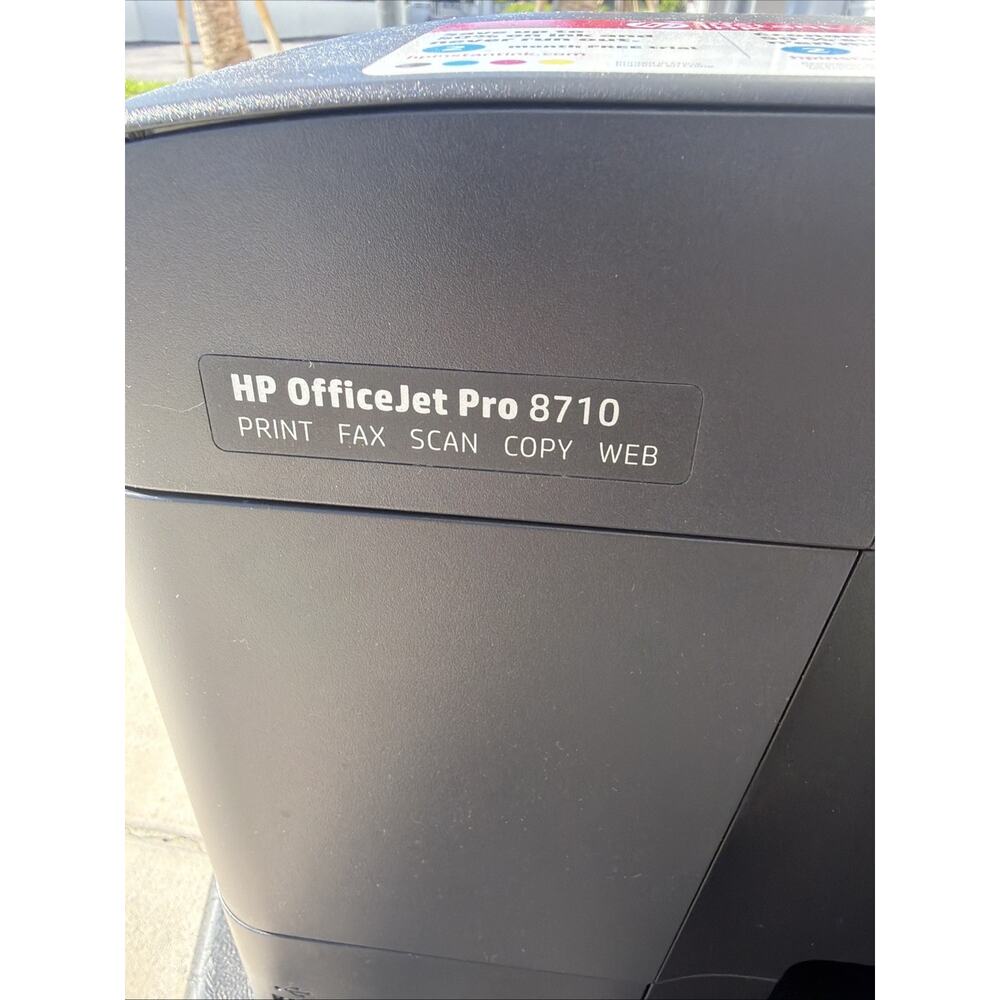 HP LaserJet Pro 8710 All In One Wireless Printer. Needs Repair - Picture 2 of 3